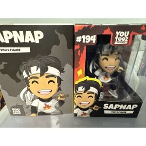 YouTooz Sapnap Vinyl Figure Limited Edition #194 Unscratched Code Dream Team